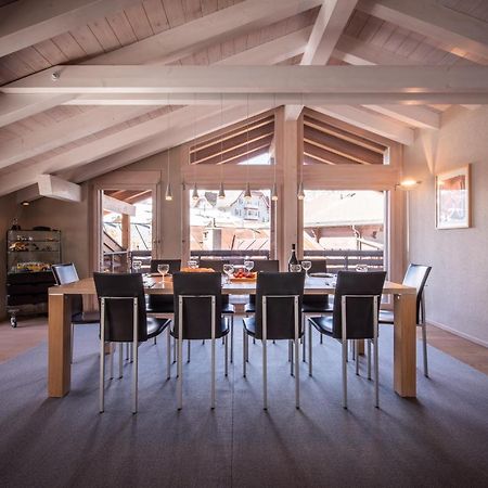 Chalet Schneehoren Penthouse Wengen Exteriér fotografie
