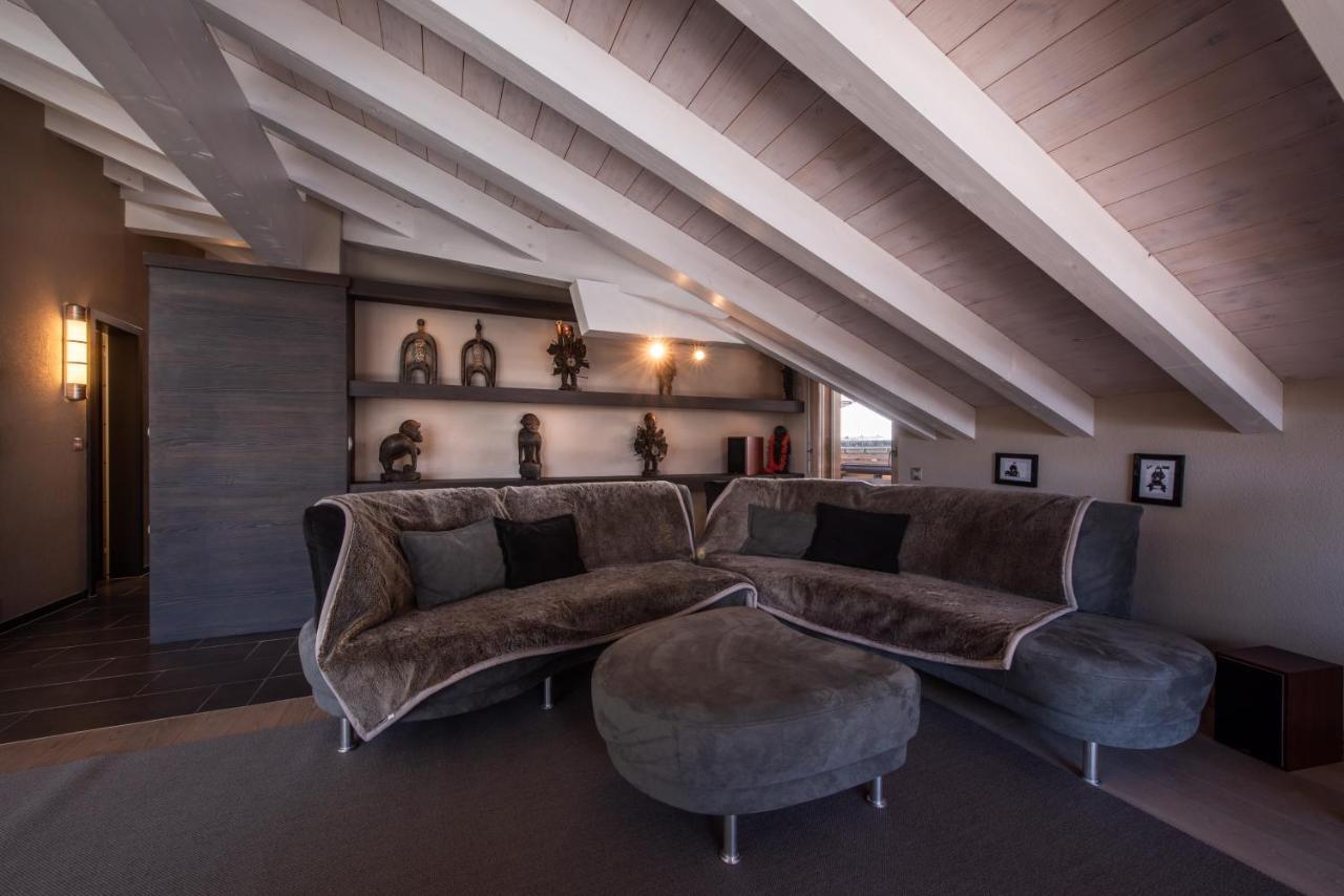 Chalet Schneehoren Penthouse Wengen Exteriér fotografie