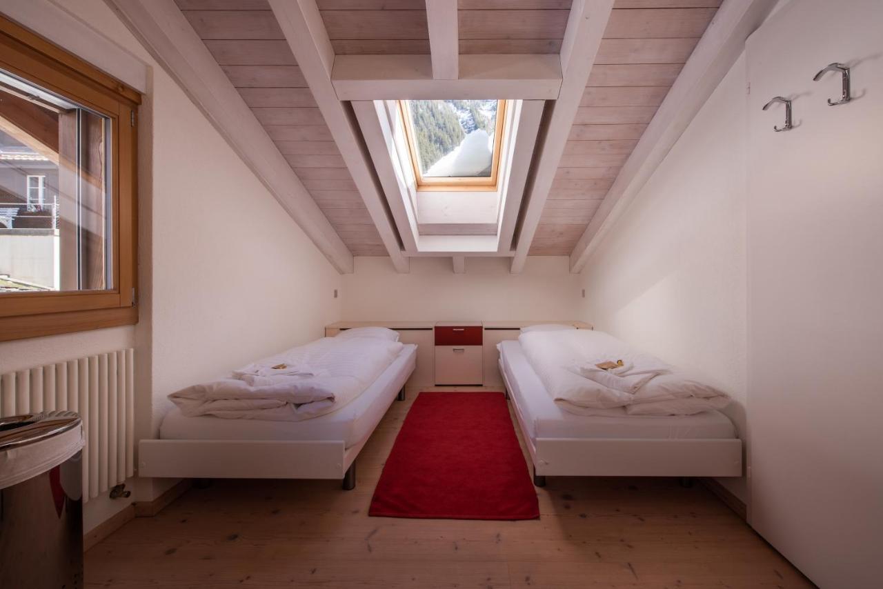 Chalet Schneehoren Penthouse Wengen Exteriér fotografie