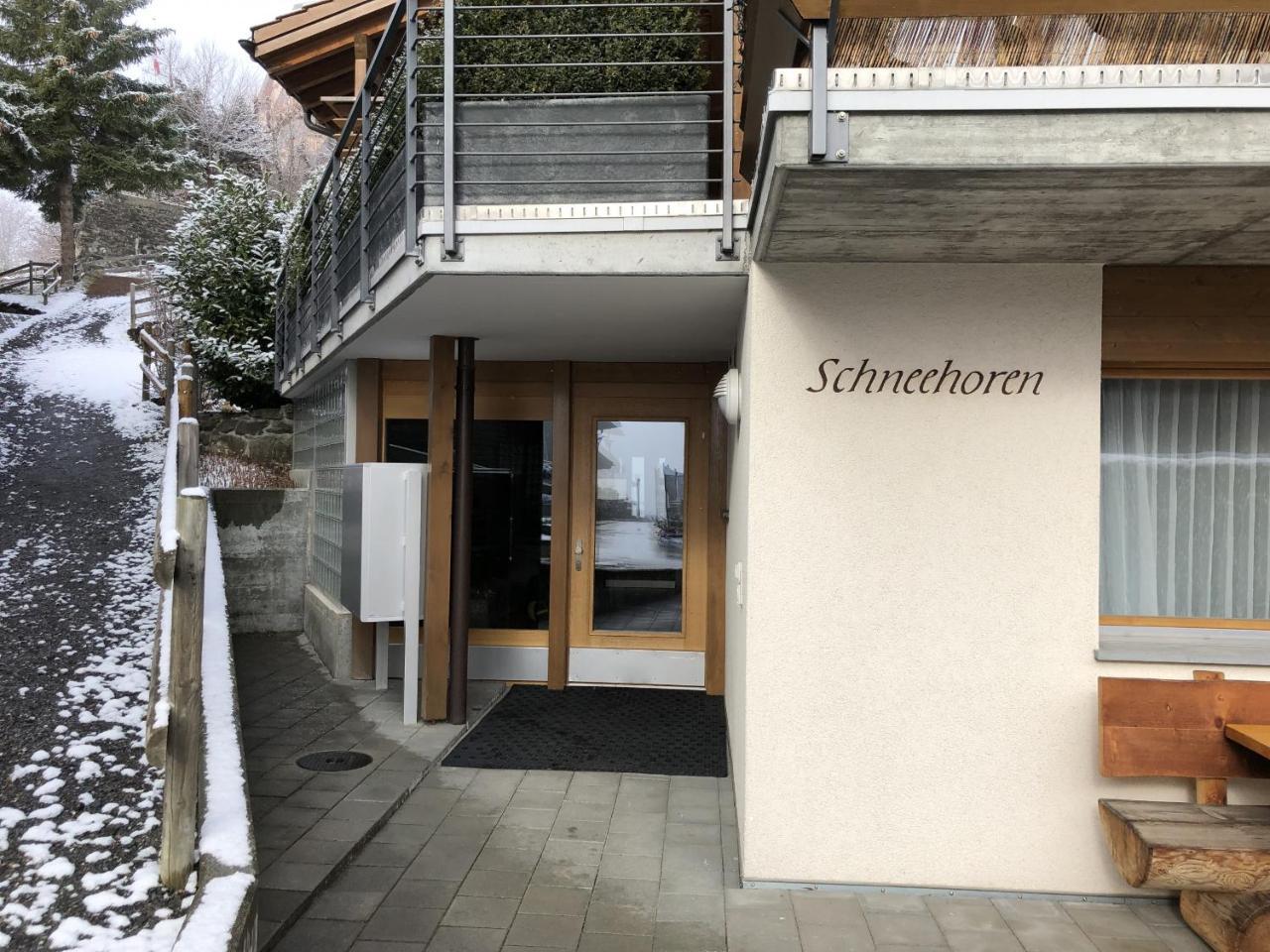 Chalet Schneehoren Penthouse Wengen Exteriér fotografie